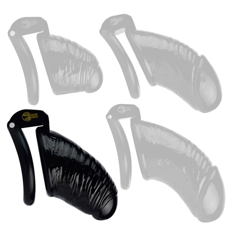 CockLock Cage de chasteté Worle M 9 x 3.3 cm Noire